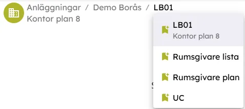 facilities navigation